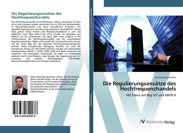 Produktbild: Die Regulierungsans&auml;tze des Hochfrequenzhandels
