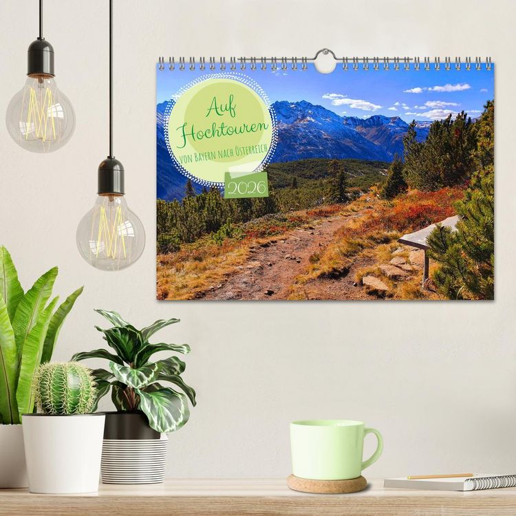 Produktbild: Auf Hochtouren (Wandkalender 2026 DIN A4 quer), CALVENDO Monatskalender