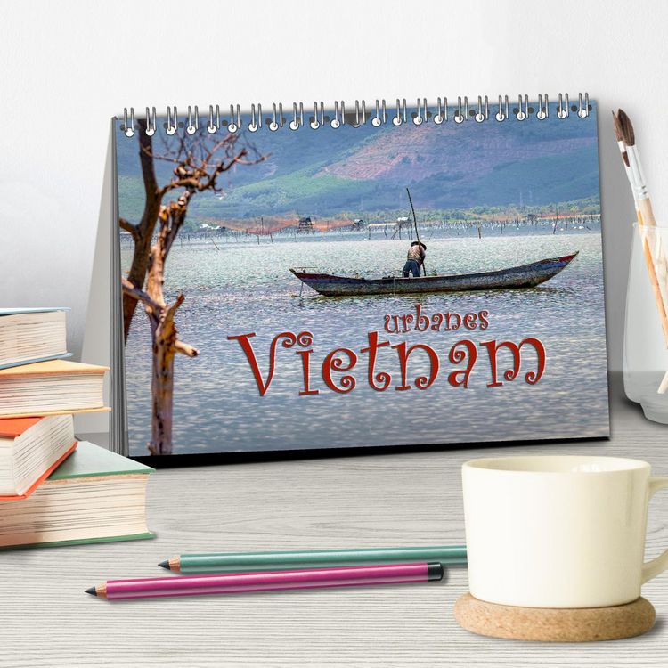 Produktbild: Urbanes Vietnam (Tischkalender 2026 DIN A5 quer), CALVENDO Monatskalender