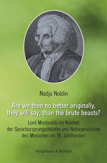 Produktbild: Are we then no better originally, they will say, than the brute beasts?