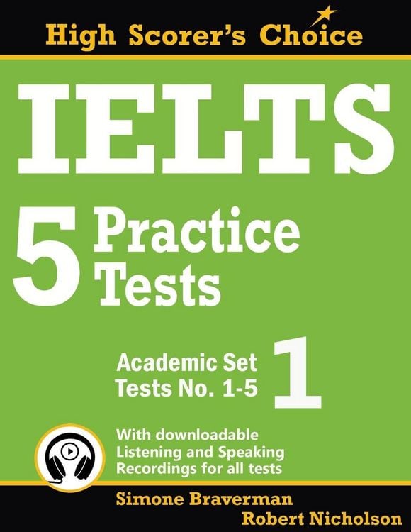 Produktbild: IELTS 5 Practice Tests, Academic Set 1