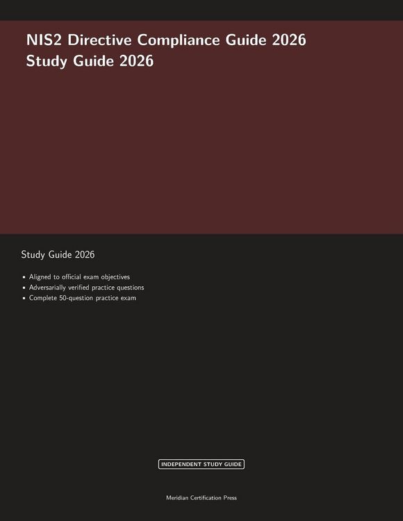 Produktbild: NIS2 Directive Compliance Guide 2026