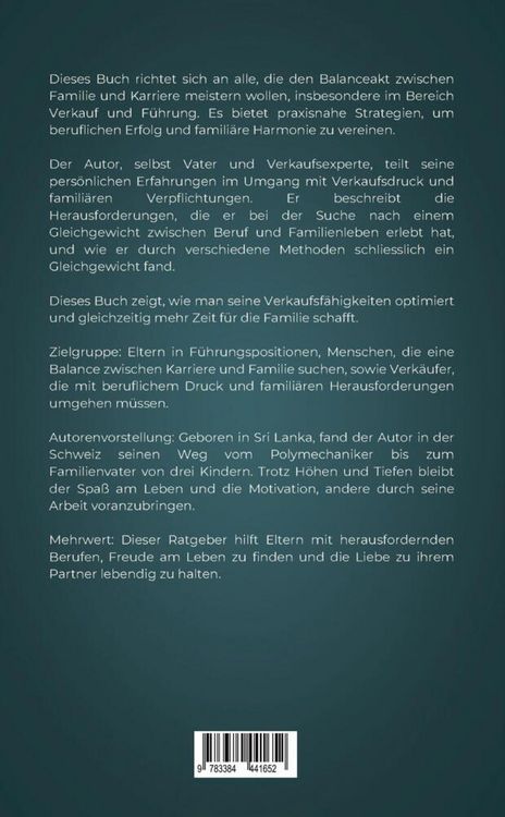 Produktbild: Verkaufskunst und Familiengl&uuml;ck
