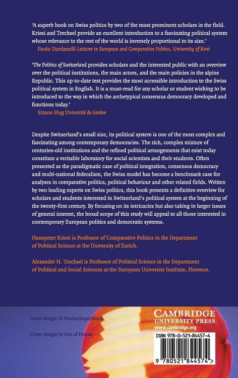Produktbild: The Politics of Switzerland
