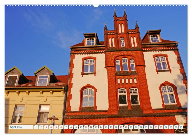 Produktbild: Wittenberge an der Elbe (Wandkalender 2026 DIN A2 quer), CALVENDO Monatskalender