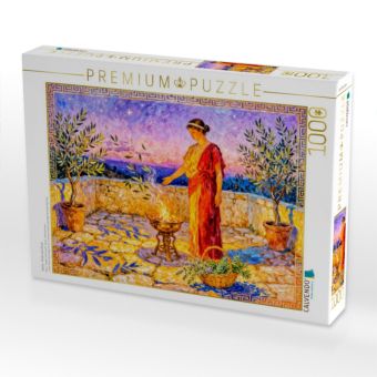 Produktbild: CALVENDO Puzzle Hestia - G&ouml;ttin des Herds | 1000 Teile Lege-Gr&ouml;&szlig;e 64x48cm Foto-Puzzle f&uuml;r gl&uuml;ckliche Stunden