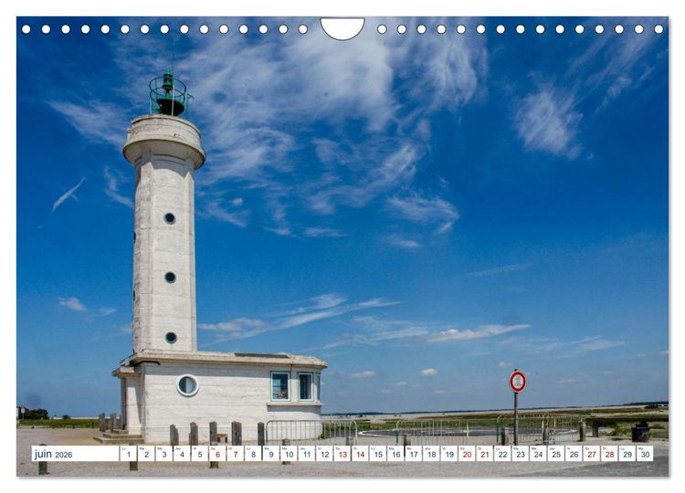 Produktbild: La c&ocirc;te picarde Le long des falaises (Calendrier mural 2026 DIN A4 vertical), CALVENDO calendrier mensuel