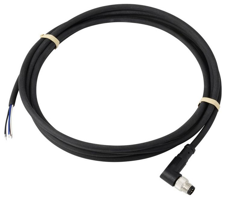 Produktbild: TRU COMPONENTS TC-13751876 Anschlussleitung M8 x 1 Stecker, gewinkelt 5 m Polzahl Sensoren: 5 1 St.