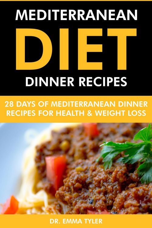 Produktbild: Mediterranean Diet Dinner Recipes: 28 Days of Mediterranean Dinner Recipes for Health Weight Loss.
