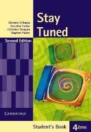 Produktbild: Stay Tuned Student's Book for 4 &Eacute;me