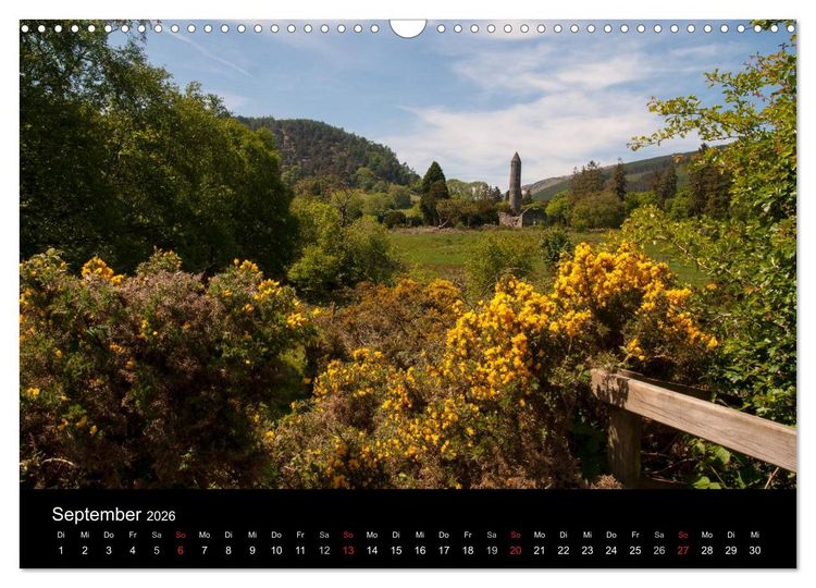 Produktbild: Unterwegs in Irland (Wandkalender 2026 DIN A3 quer), CALVENDO Monatskalender