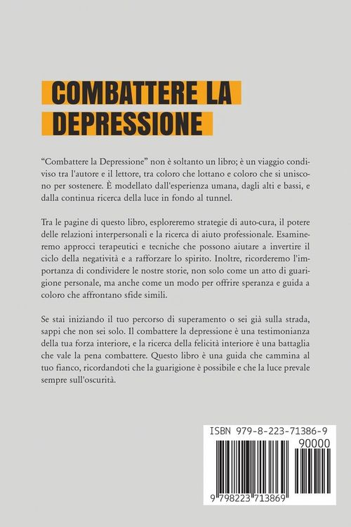 Produktbild: Combattere la Depressione