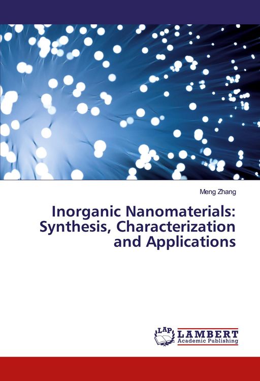 Produktbild: Inorganic Nanomaterials: Synthesis, Characterization and Applications
