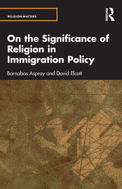 Produktbild: On the Significance of Religion in Immigration Policy