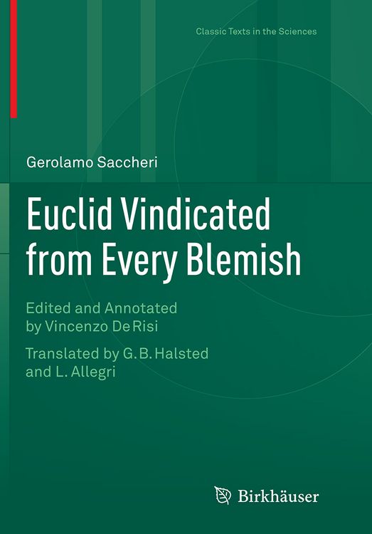 Produktbild: Euclid Vindicated from Every Blemish