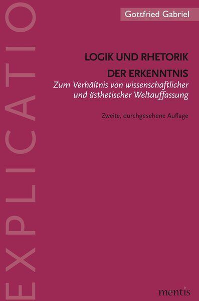Produktbild: Logik und Rhetorik der Erkenntnis
