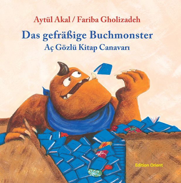 Produktbild: Das gefr&auml;&szlig;ige Buchmonster (T&uuml;rkisch-Deutsch)