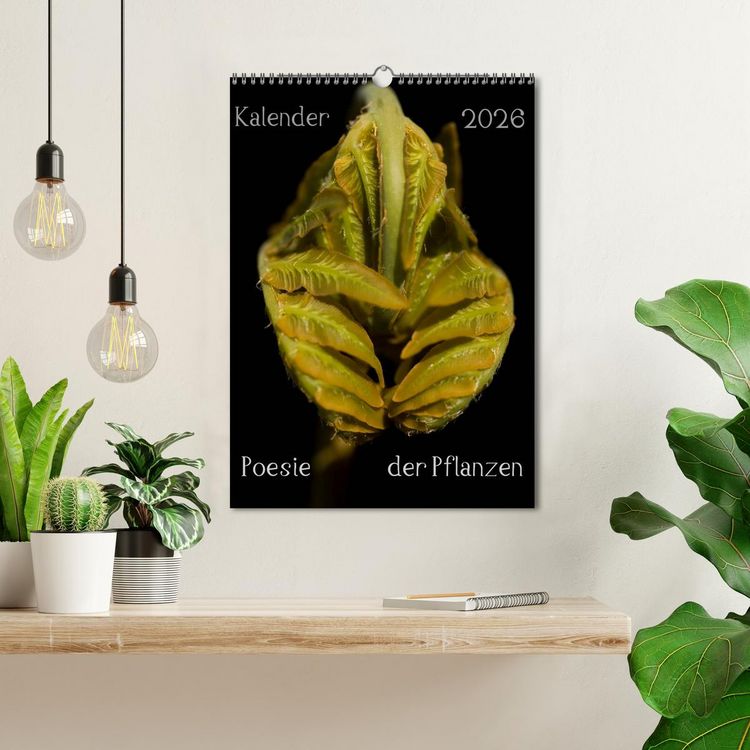 Produktbild: Poesie der Pflanzen (Wandkalender 2026 DIN A3 hoch), CALVENDO Monatskalender