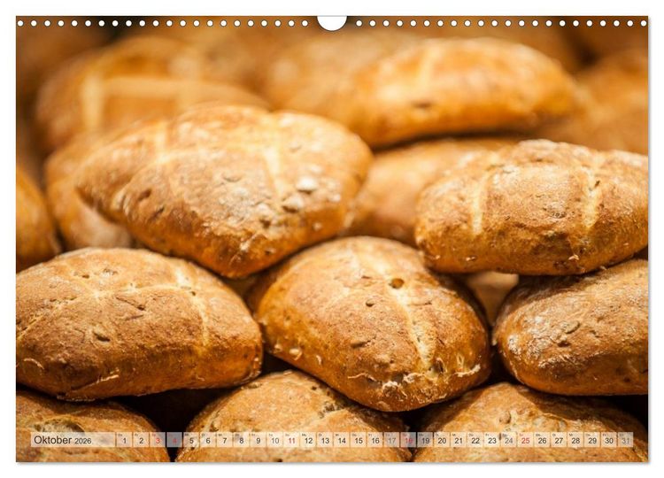 Produktbild: Emotionale Momente: Das Brot des B&auml;ckers. (Wandkalender 2026 DIN A3 quer), CALVENDO Monatskalender