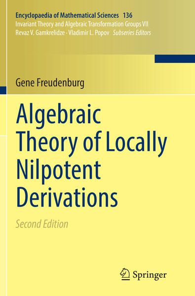 Produktbild: Algebraic Theory of Locally Nilpotent Derivations