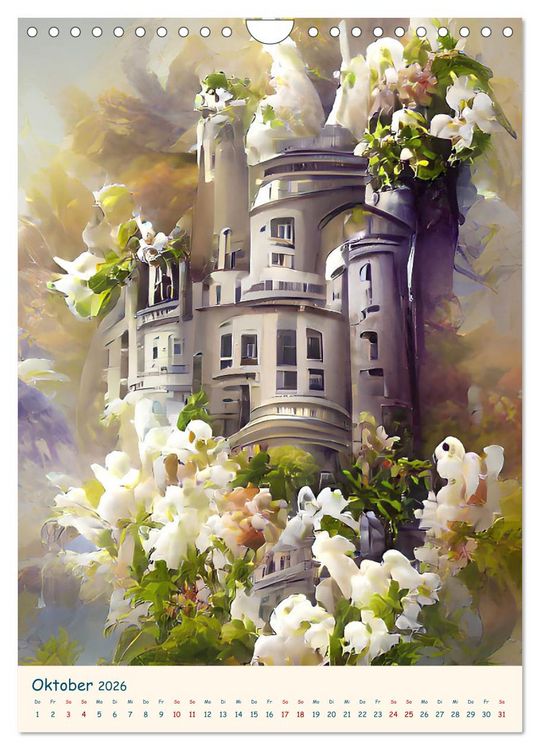 Produktbild: Colors of Dreams - AI-ART (Wandkalender 2026 DIN A4 hoch), CALVENDO Monatskalender