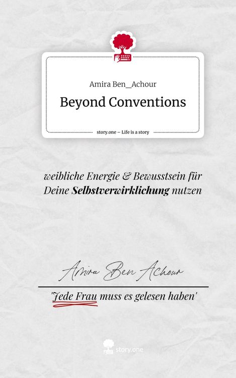 Produktbild: Beyond Conventions. Life is a Story - story.one