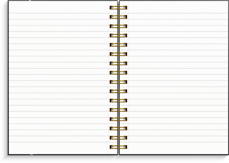 Produktbild: Burde Notizbuch A5 Notes