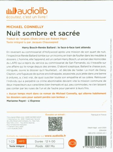 Produktbild: Nuit sombre et sacr&eacute;e
