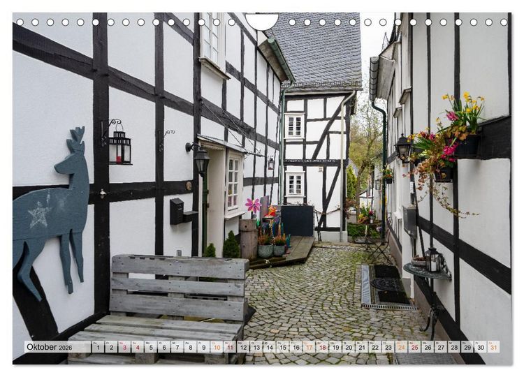 Produktbild: Freudenberg Impressionen (Wandkalender 2026 DIN A4 quer), CALVENDO Monatskalender
