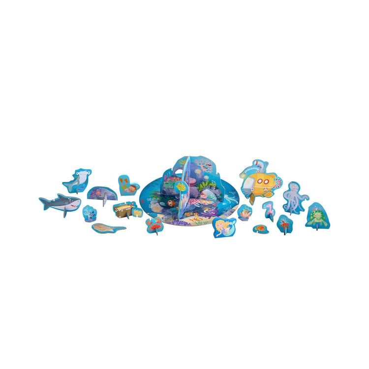 Produktbild: 3D-Puzzle-Spielwelt Unterwasser