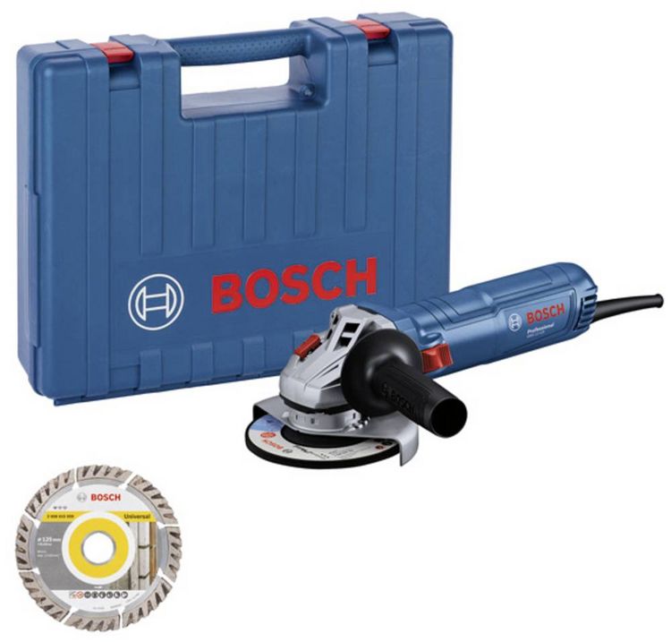 Produktbild: Bosch Professional GWS 12-125 06013A6102 Winkelschleifer 125mm 1200W 230V