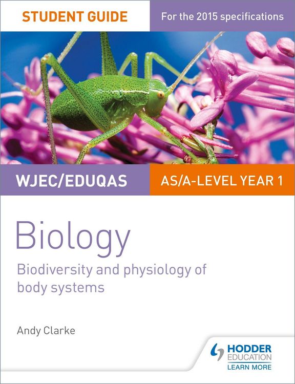 Produktbild: WJEC/Eduqas AS/A Level Year 1 Biology Student Guide