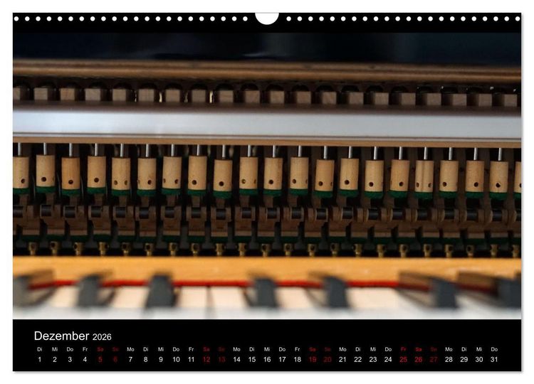 Produktbild: Klavier Momente (Wandkalender 2026 DIN A3 quer), CALVENDO Monatskalender