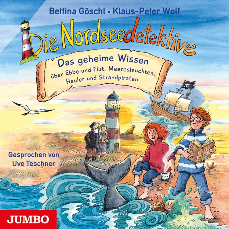 Produktbild: Die Nordseedetektive. Das geheime Wissen &uuml;ber Ebbe und Flut, Meeresleuchten, Heuler und Strandpiraten