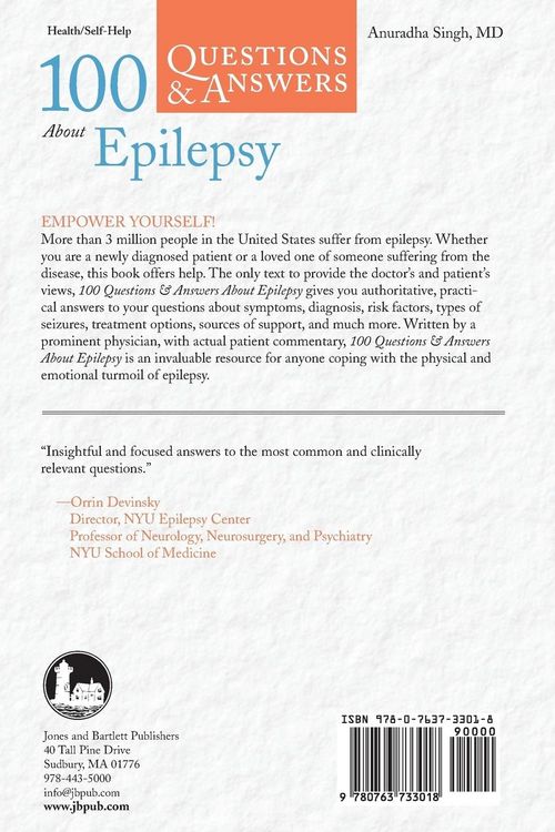 Produktbild: 100 Q&as About Epilepsy