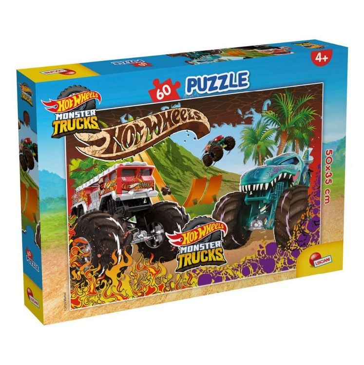 Produktbild: HOT WHEELS PUZZLE PLUS 60