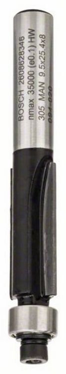 Produktbild: Bosch Accessories 2608628346 B&uuml;ndigfr&auml;ser Hartmetall L&auml;nge 68 mm Produktabmessung, &Oslash; 9.5 mm Schaftdurchmesser 8 mm