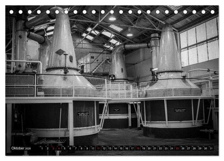 Produktbild: Schottischer Whisky (Tischkalender 2026 DIN A5 quer), CALVENDO Monatskalender