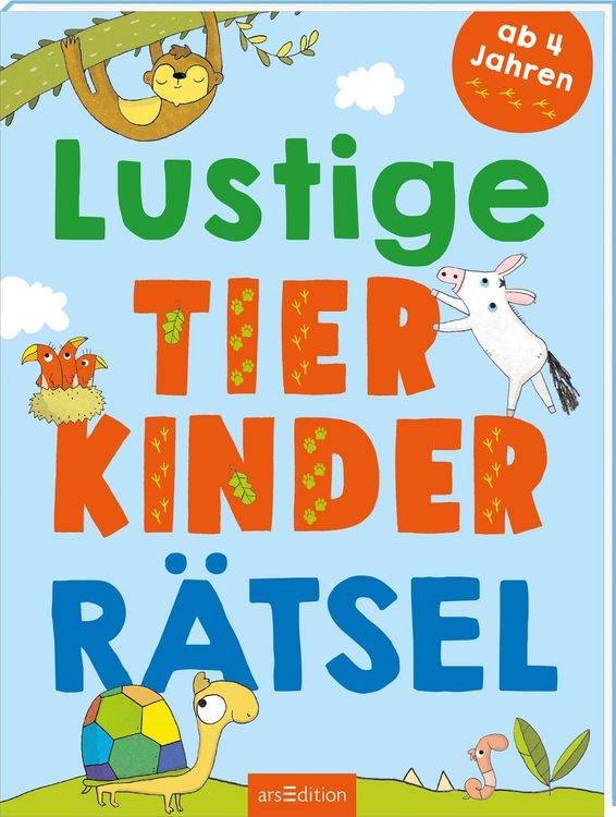 Produktbild: Lustige Tierkinder-R&auml;tsel