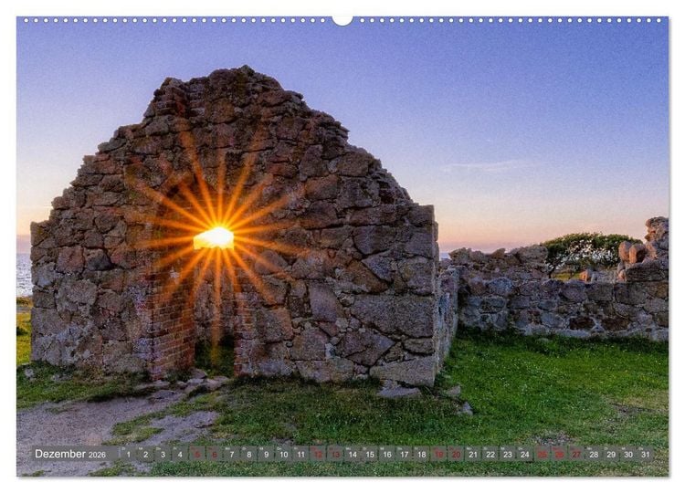 Produktbild: Bornholm Juwel der Ostsee (Wandkalender 2026 DIN A2 quer), CALVENDO Monatskalender
