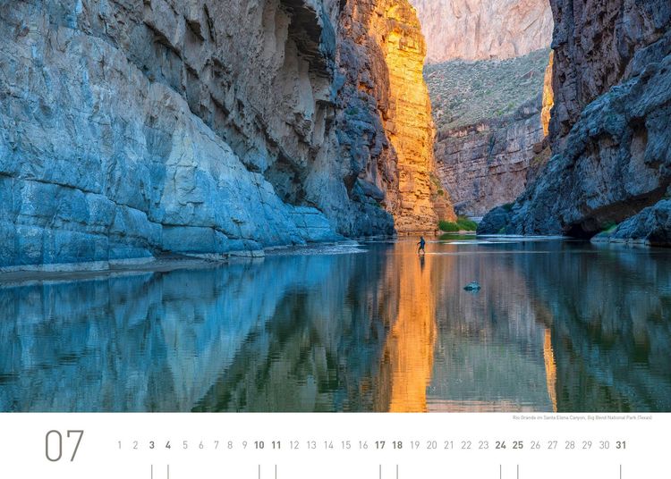 Produktbild: USA Exklusivkalender 2027