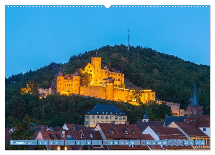 Produktbild: Main-Tauber-Romantik (Wandkalender 2026 DIN A2 quer), CALVENDO Monatskalender