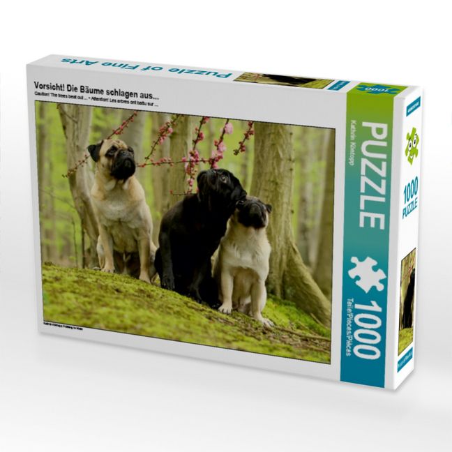 Produktbild: CALVENDO Puzzle Vorsicht! Die B&auml;ume schlagen aus... | 1000 Teile Lege-Gr&ouml;&szlig;e 64x48cm Foto-Puzzle f&uuml;r gl&uuml;ckliche Stunden