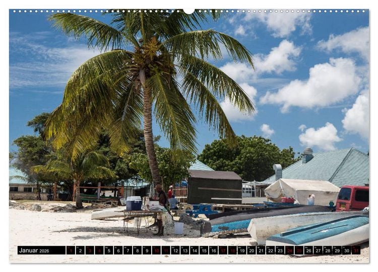 Produktbild: Barbados (hochwertiger Premium Wandkalender 2026 DIN A2 quer), Kunstdruck in Hochglanz