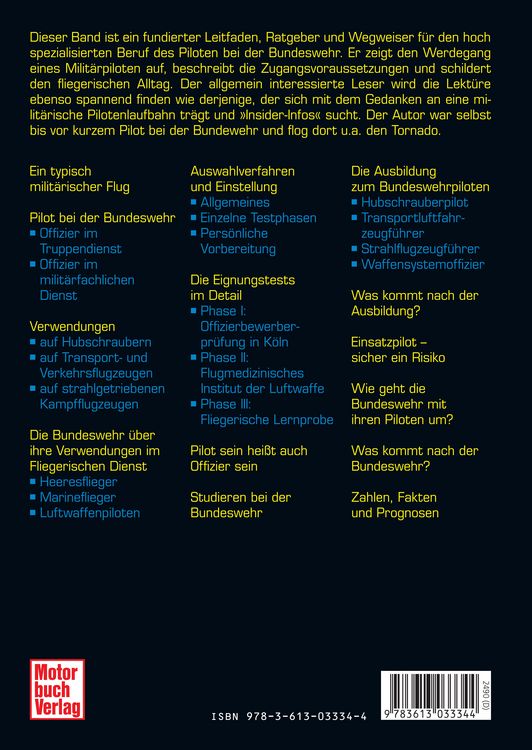Produktbild: Beruf Bundeswehrpilot