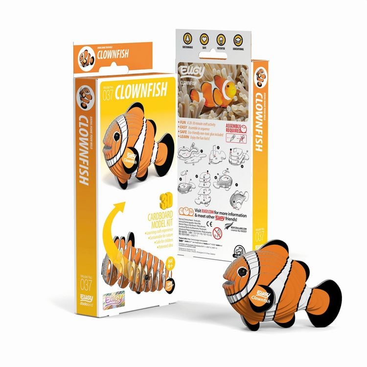 Produktbild: EUGY - 3D Bastelset Clownfisch