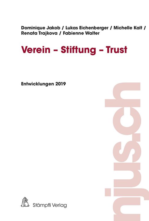 Produktbild: Verein - Stiftung - Trust