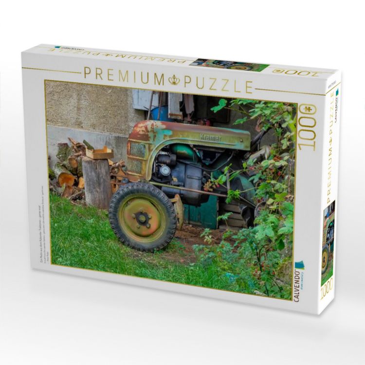 Produktbild: CALVENDO Puzzle Ein Motiv aus dem Kalender Traktoren - game over | 1000 Teile Lege-Gr&ouml;&szlig;e 64x48cm Foto-Puzzle f&uuml;r gl&uuml;ckliche Stunden
