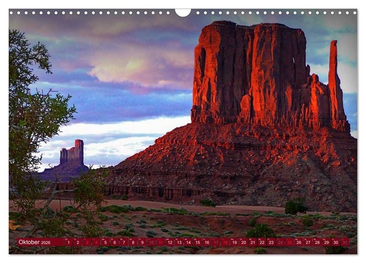 Produktbild: Arizona &bull; Impressionen (Wandkalender 2026 DIN A3 quer), CALVENDO Monatskalender