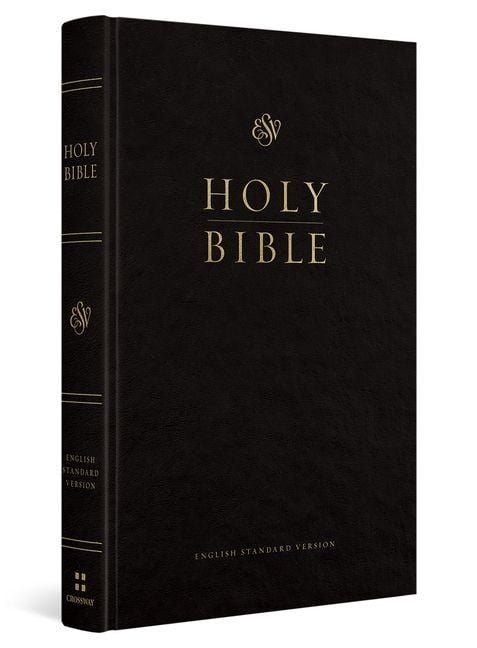 Produktbild: ESV Church Bible, Large Print (Hardcover, Black)